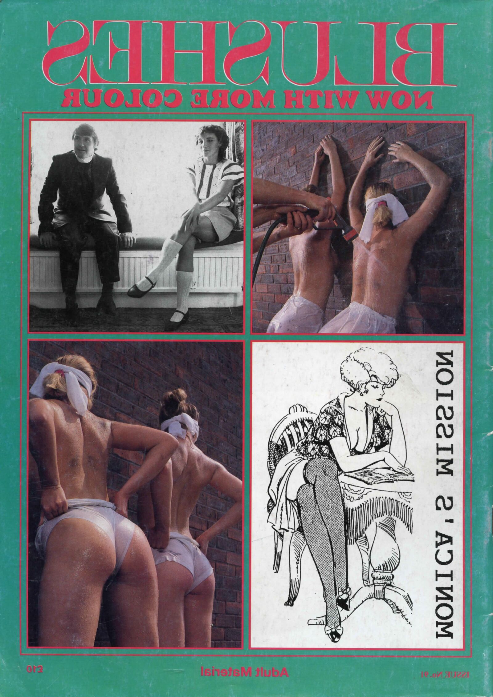 Retro Spanking Blushes issue complete