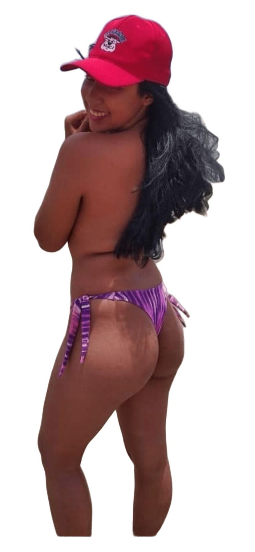 Latina Cute Big Butt Stickers 
