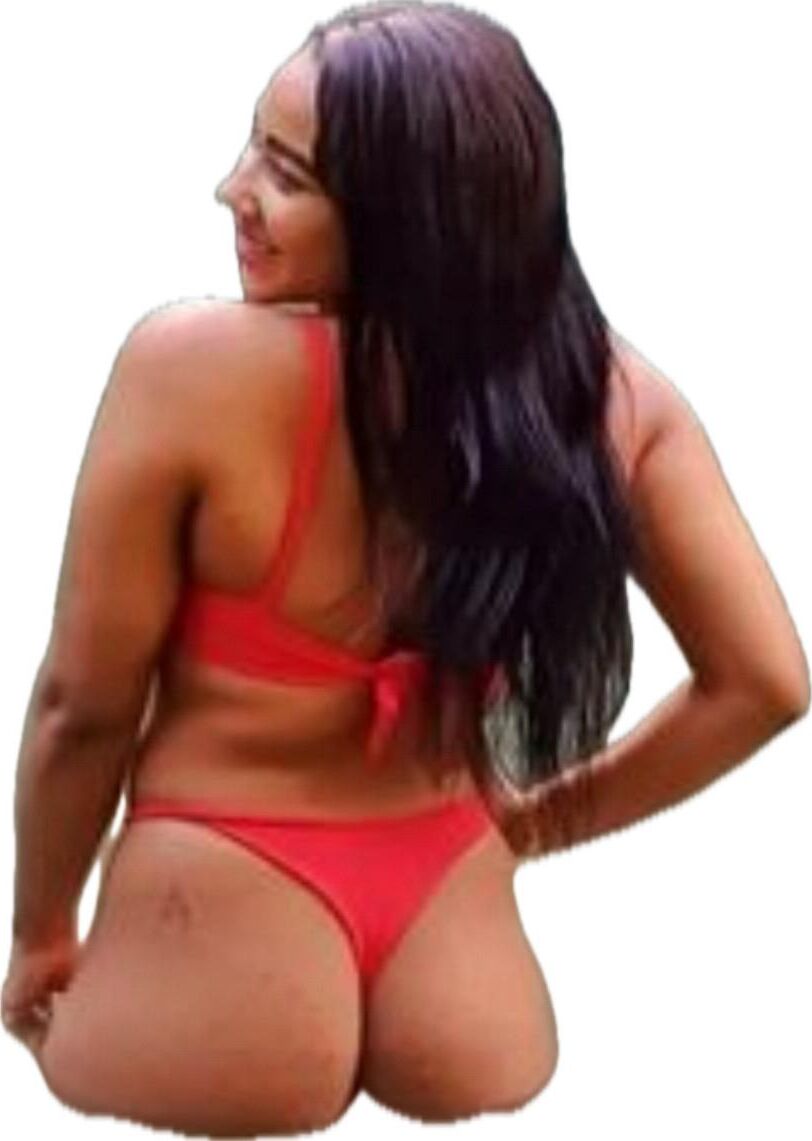 Latina Cute Big Butt Stickers 