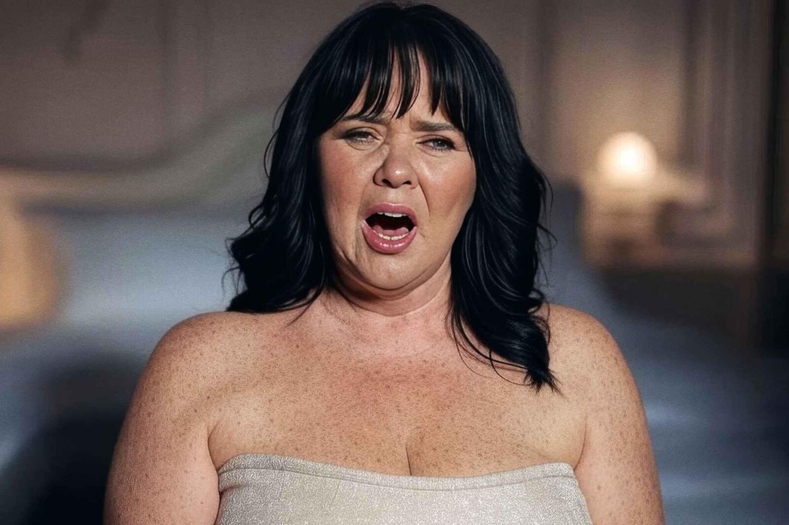 Coleen Nolan hermosa agonía