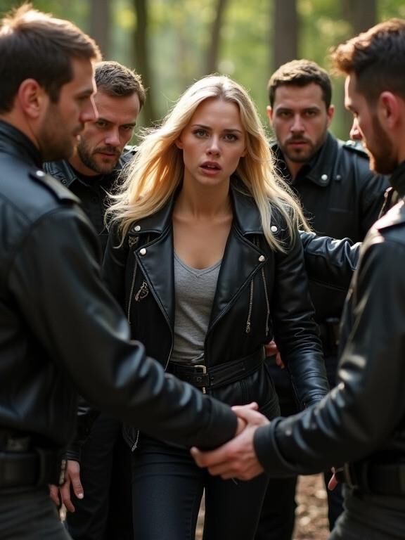 A.I. No way in her leather