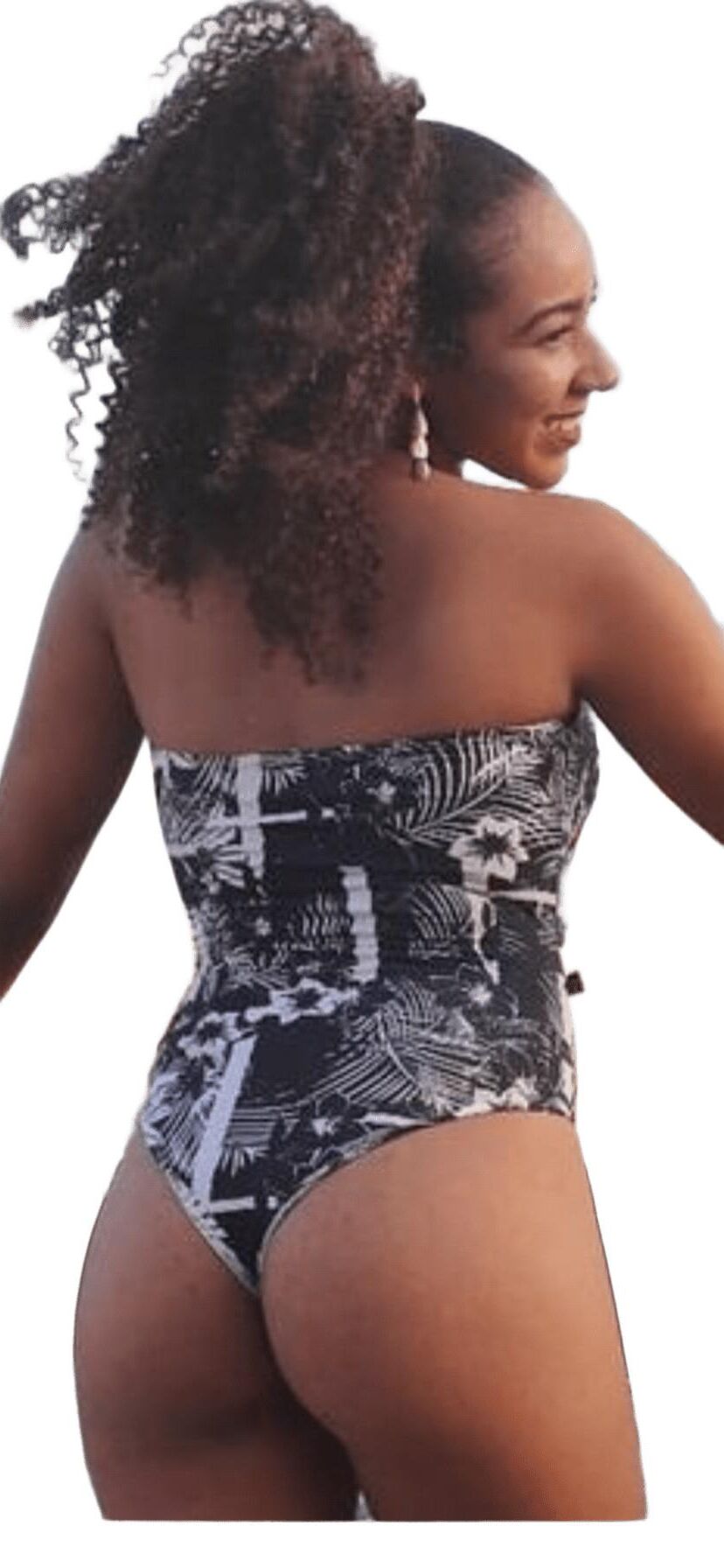 Latina Cute Big Butt Stickers 