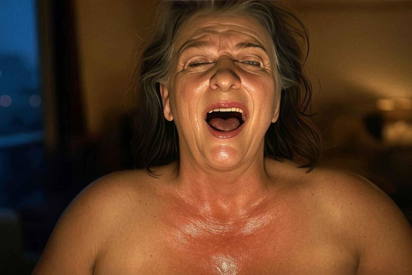 Caroline Quentin hermosa agonía