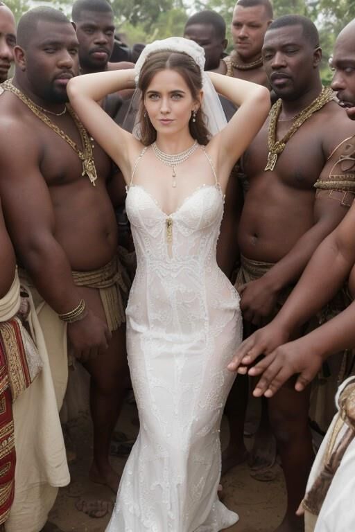 Les mariées interraciales générées par l'IA