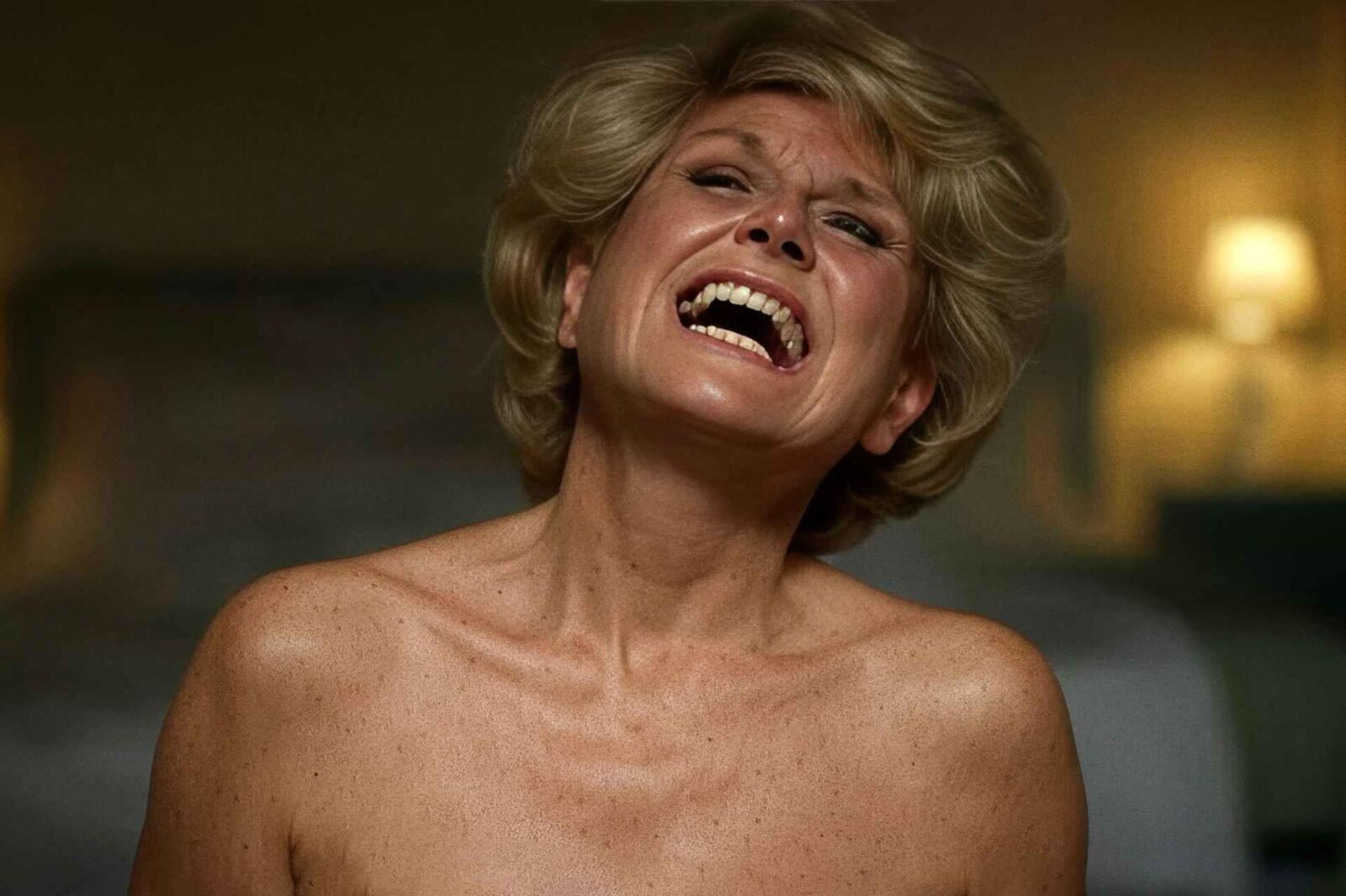 Angela Rippon hermosa agonía