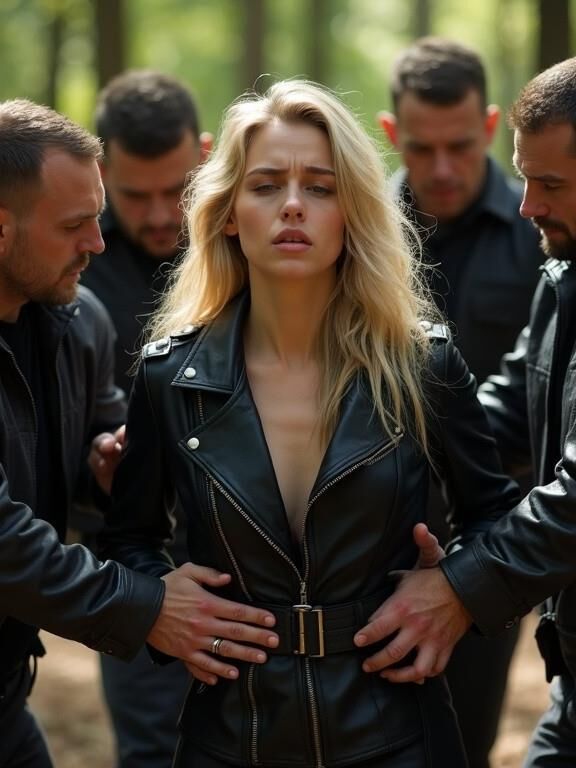A.I. No way in her leather