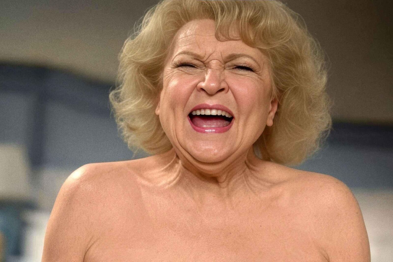Betty White Beautiful Agony