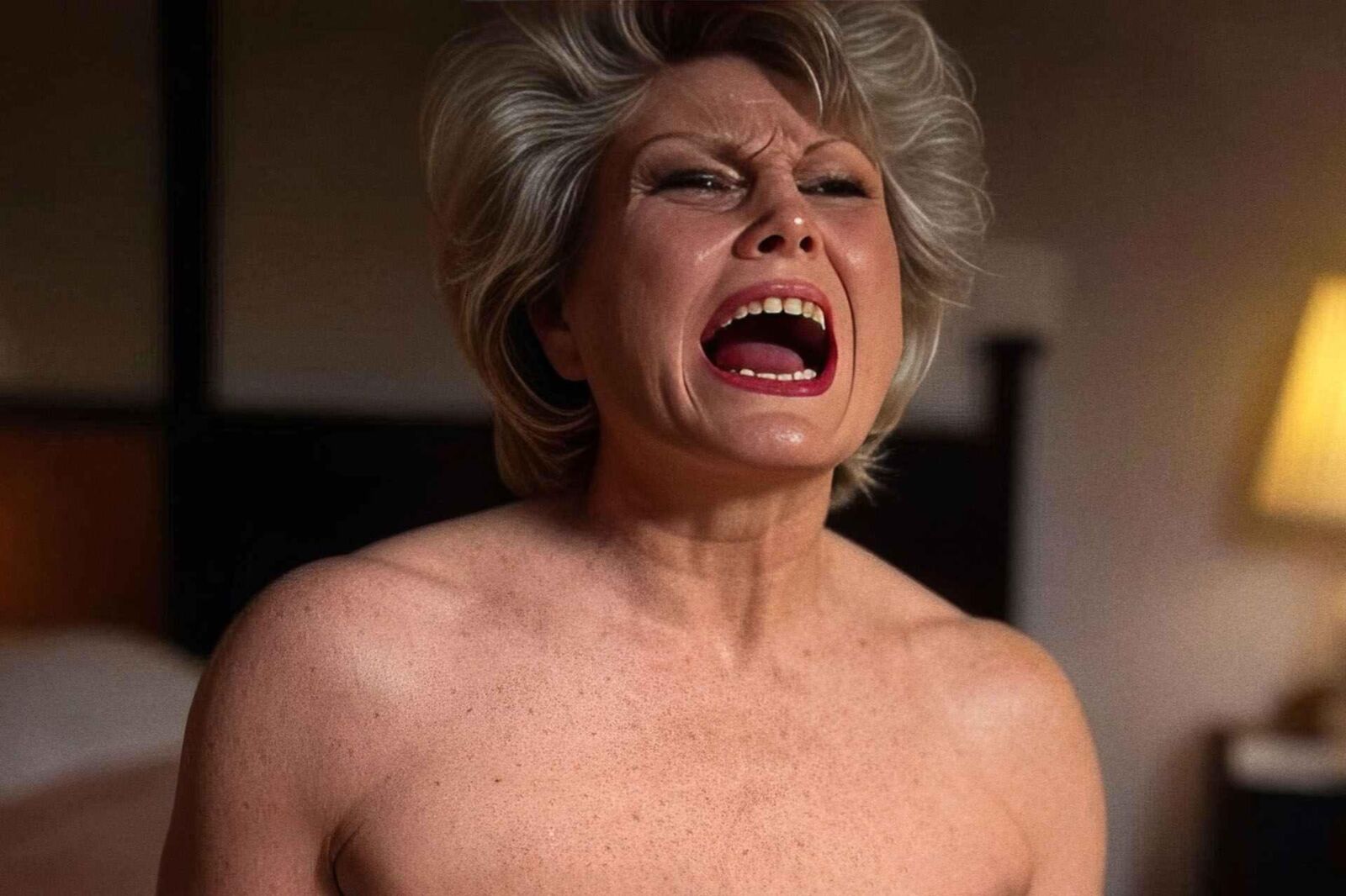 Angela Rippon hermosa agonía