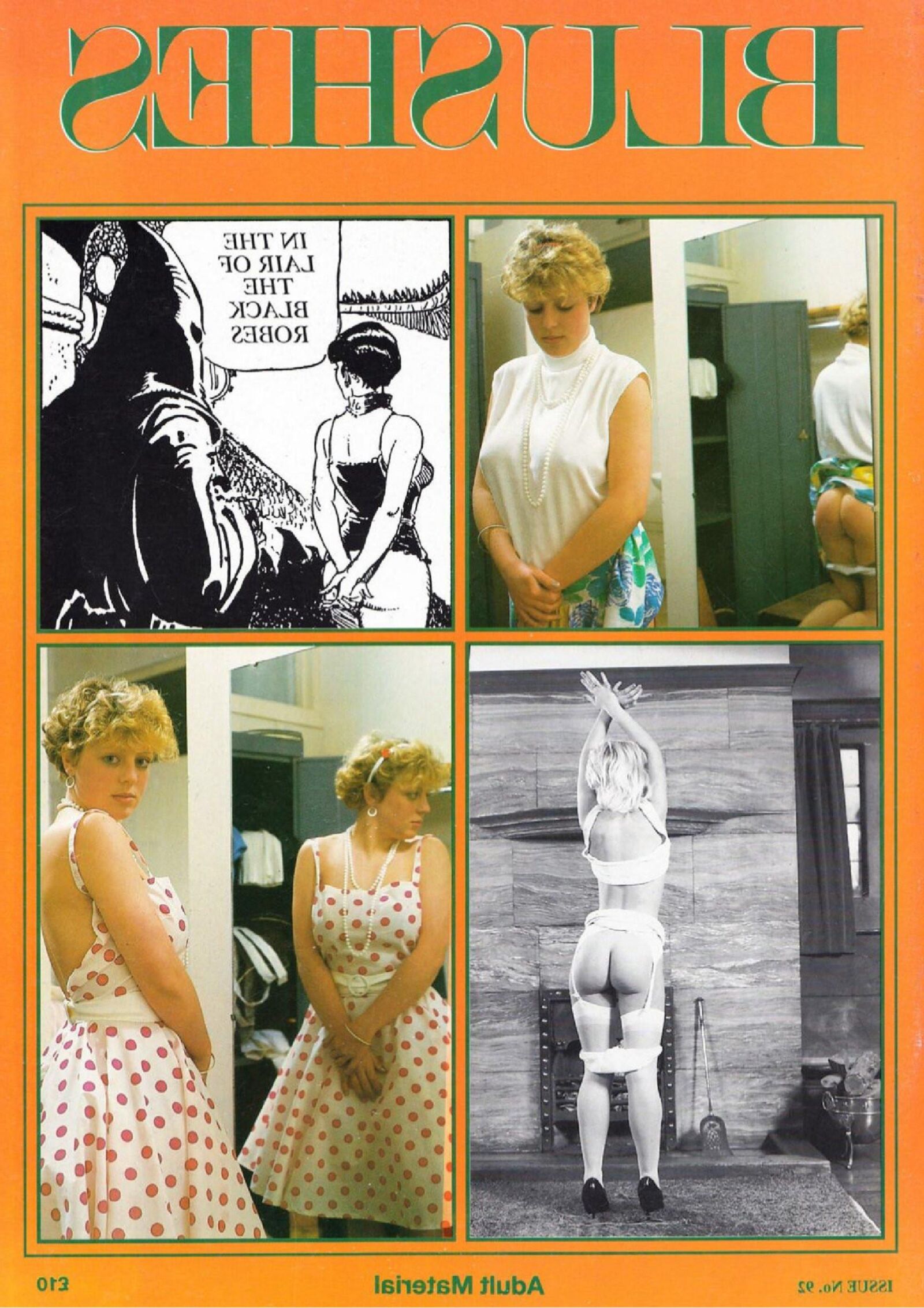 Retro Spanking Blushes issue complete
