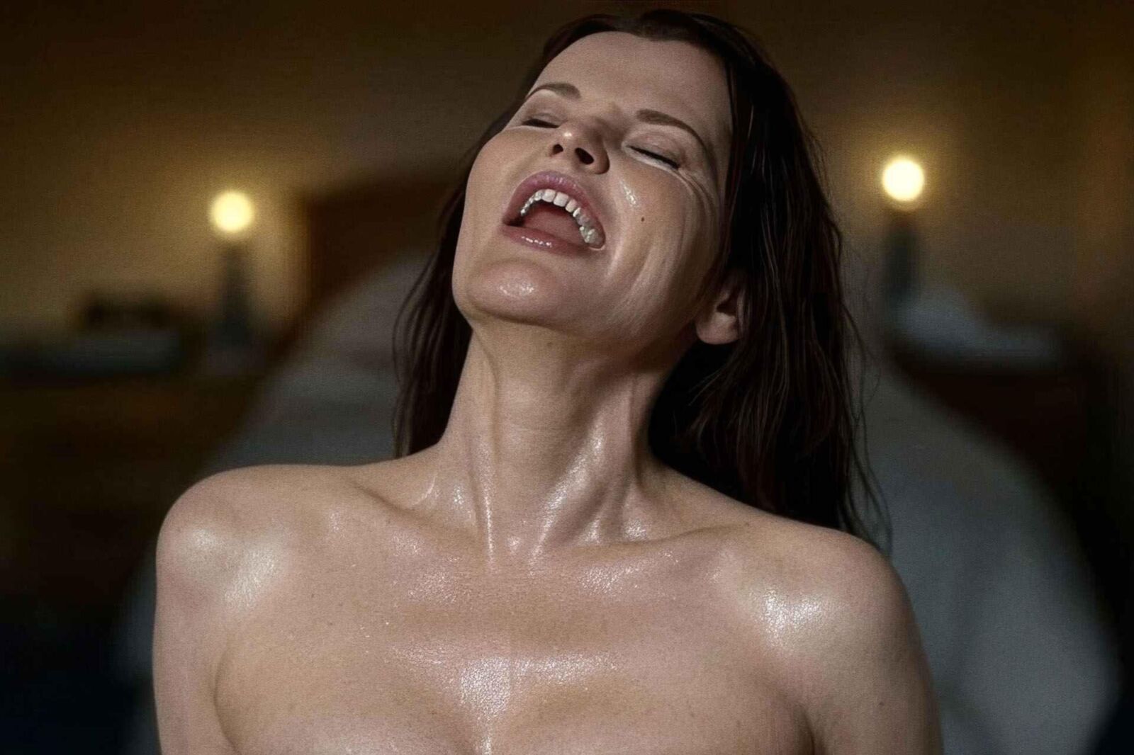 Geena Davis Belle agonie