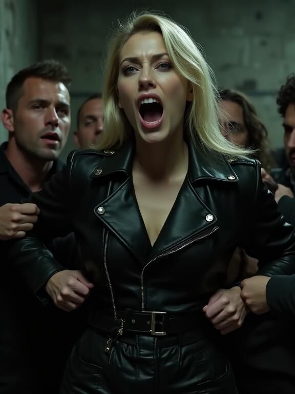 A.I. No way in her leather
