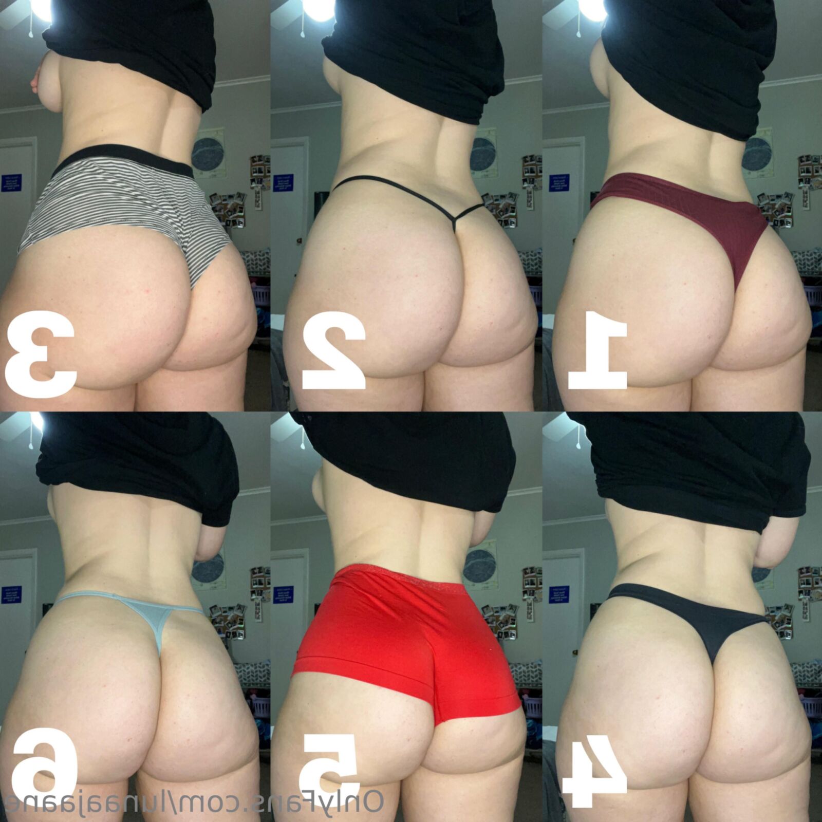 Luna Huge Ass Big Tits Sexy Brunette Girl Mixed Hot Shots