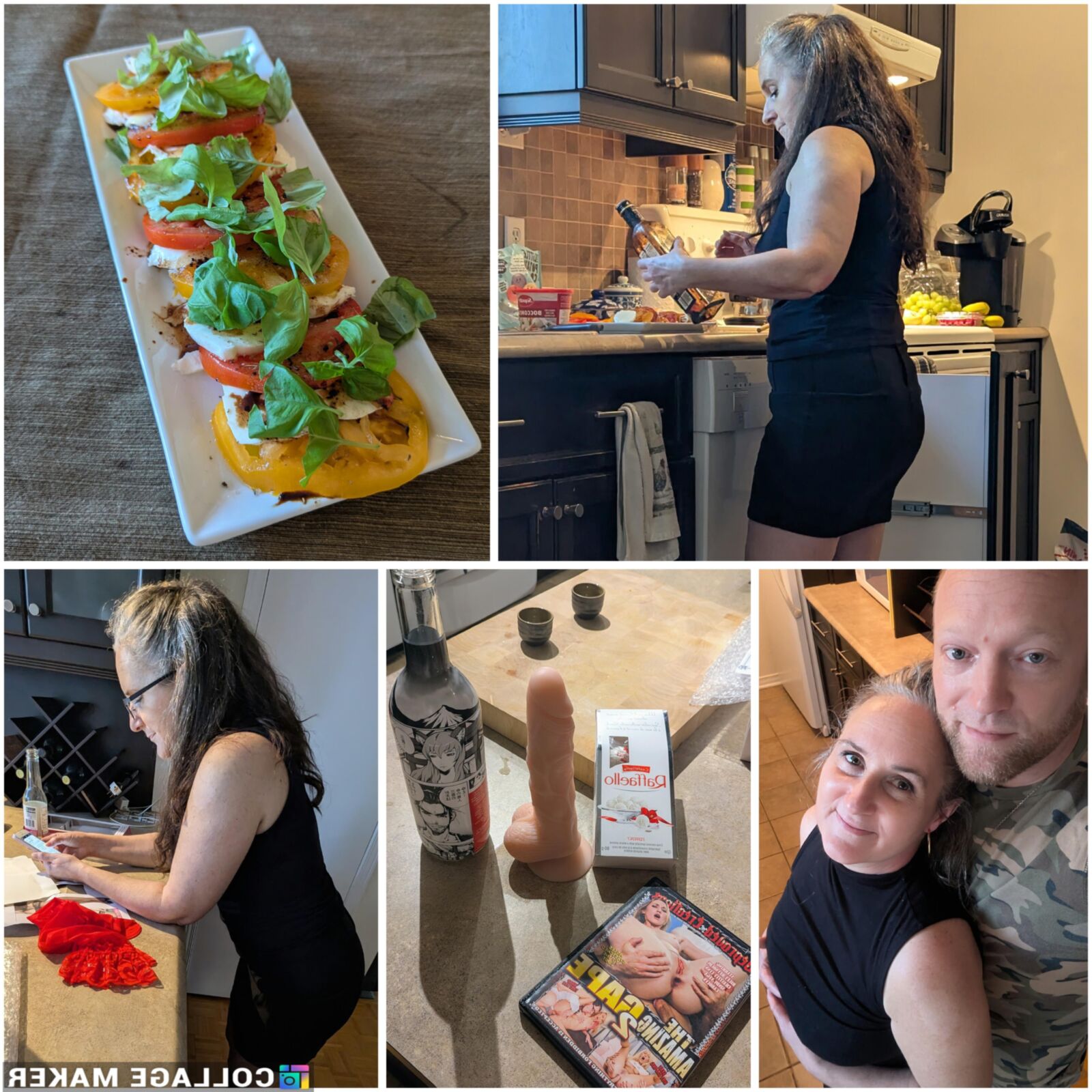 Ma tante Johanne m'invite pour le dîner