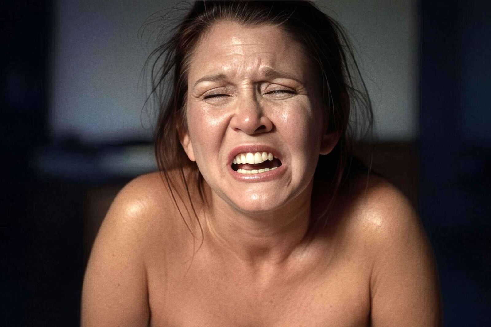 Carrie Fisher Beautiful Agony