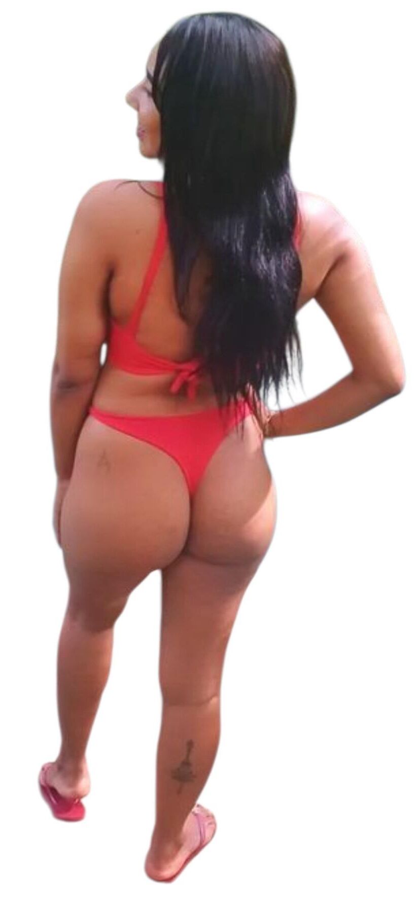 Latina Cute Big Butt Stickers 