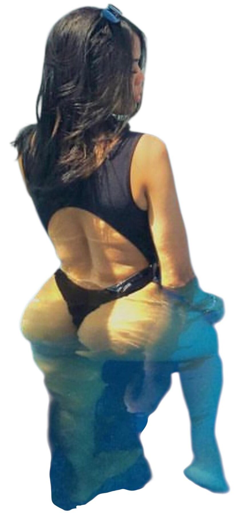 Latina lindas pegatinas grandes de trasero