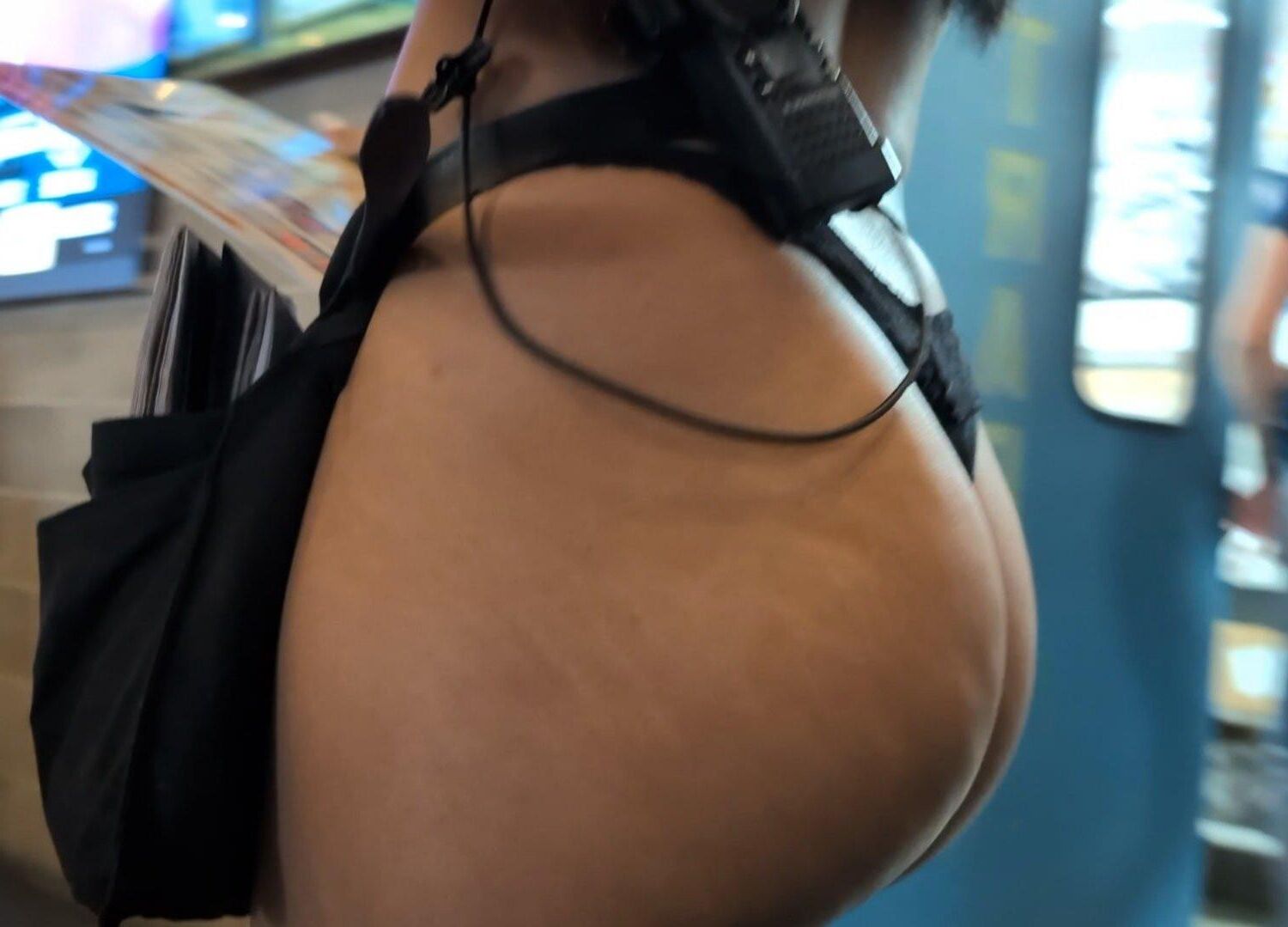 Latina candid creepshot