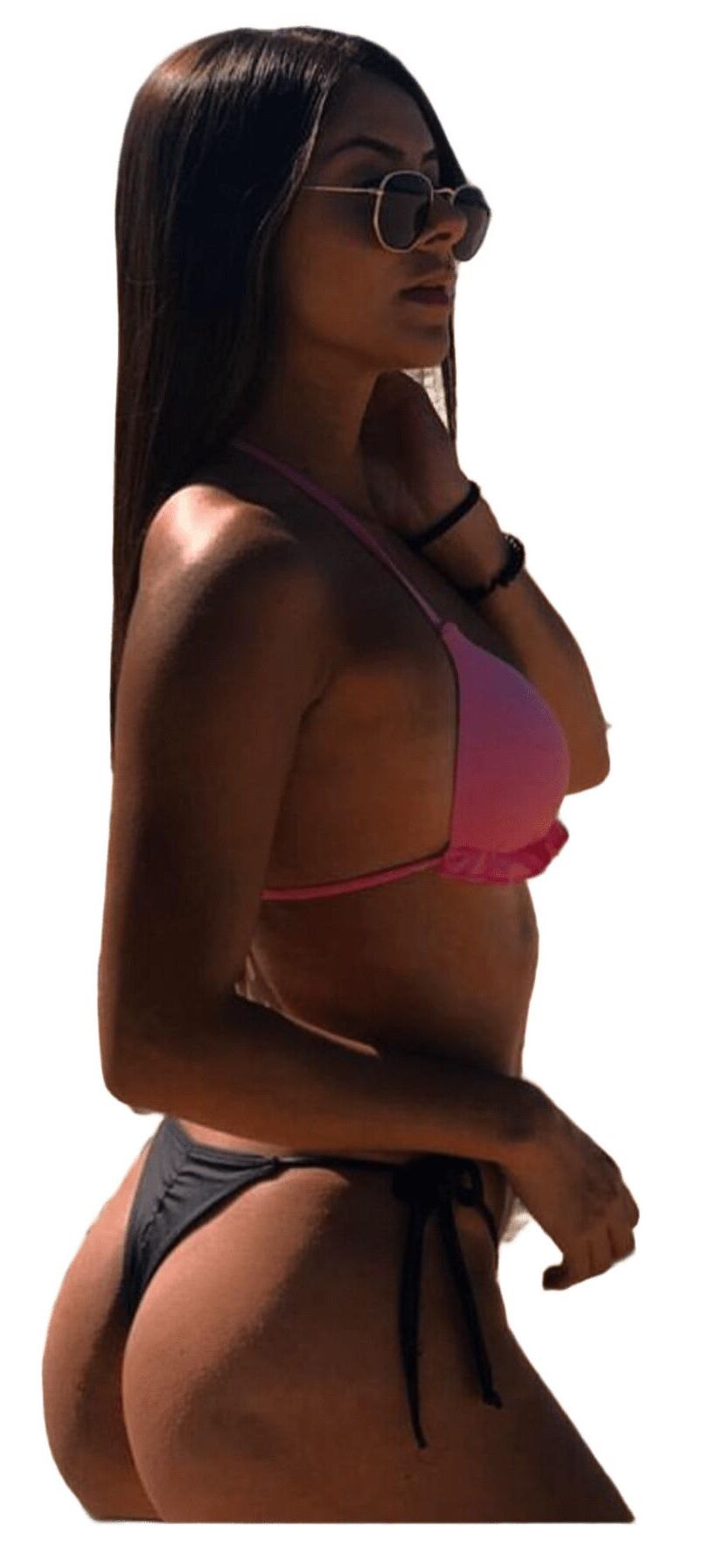 Latina Cute Big Butt Stickers 