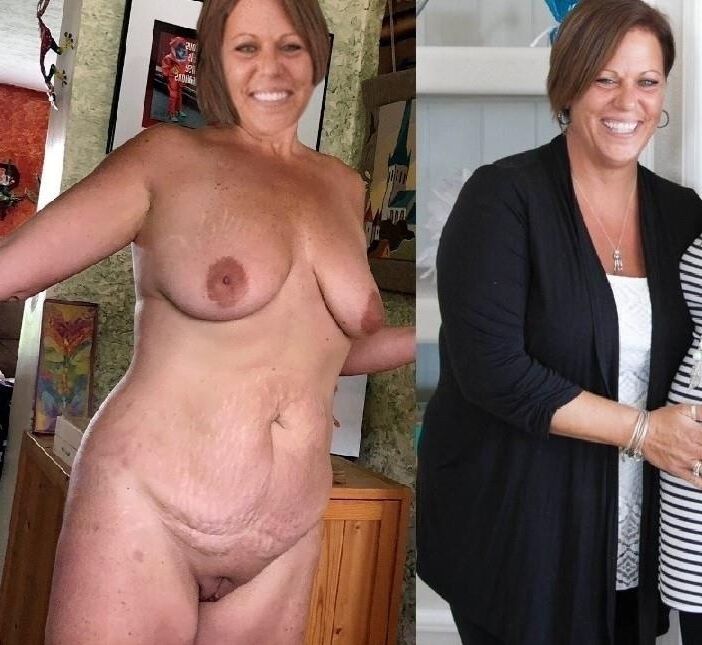 Amateur women from the net dressed & undressed