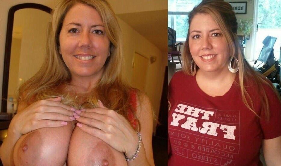 Amateur women from the net dressed & undressed 