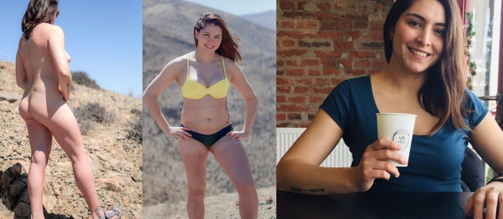 Amateur women from the net dressed & undressed 