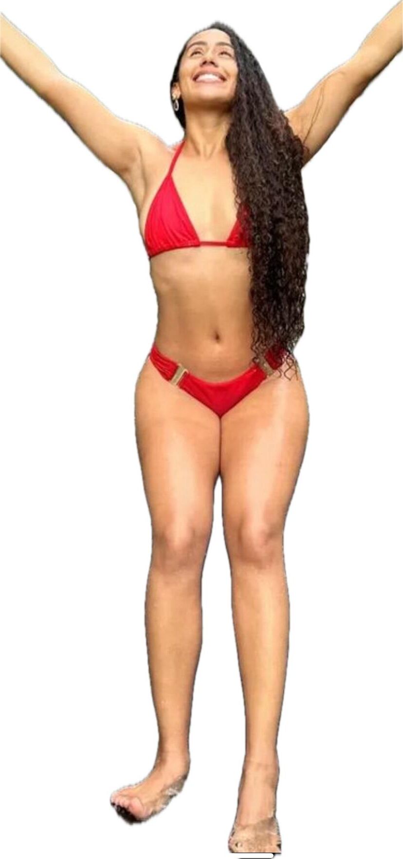 Latina lindas pegatinas grandes de trasero