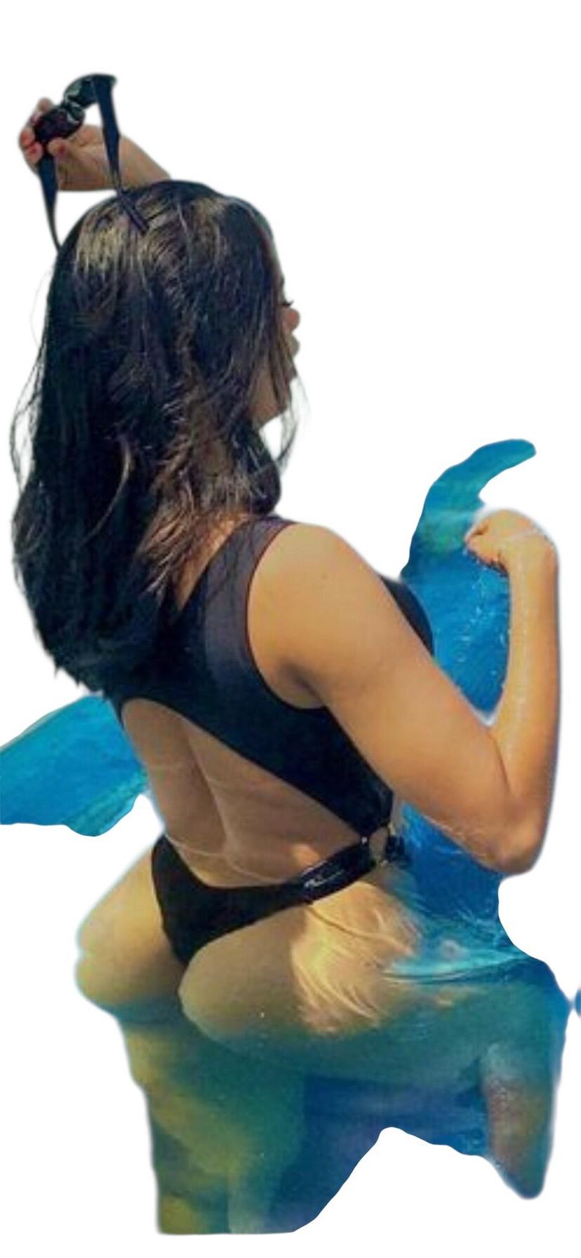 Latina lindas pegatinas grandes de trasero