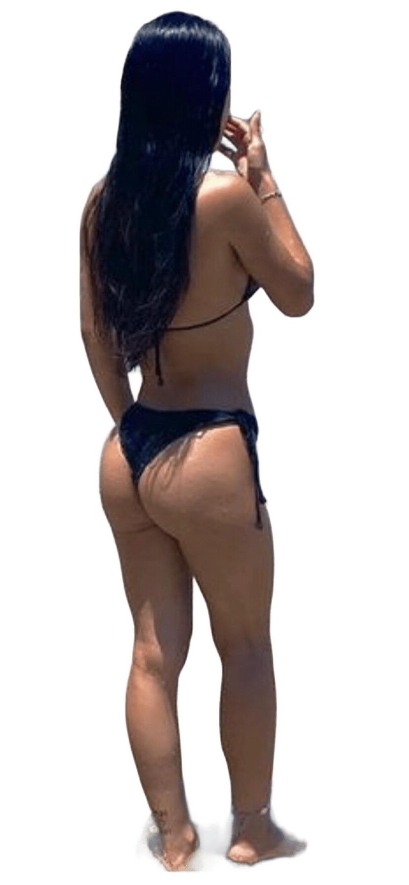 Latina lindas pegatinas grandes de trasero