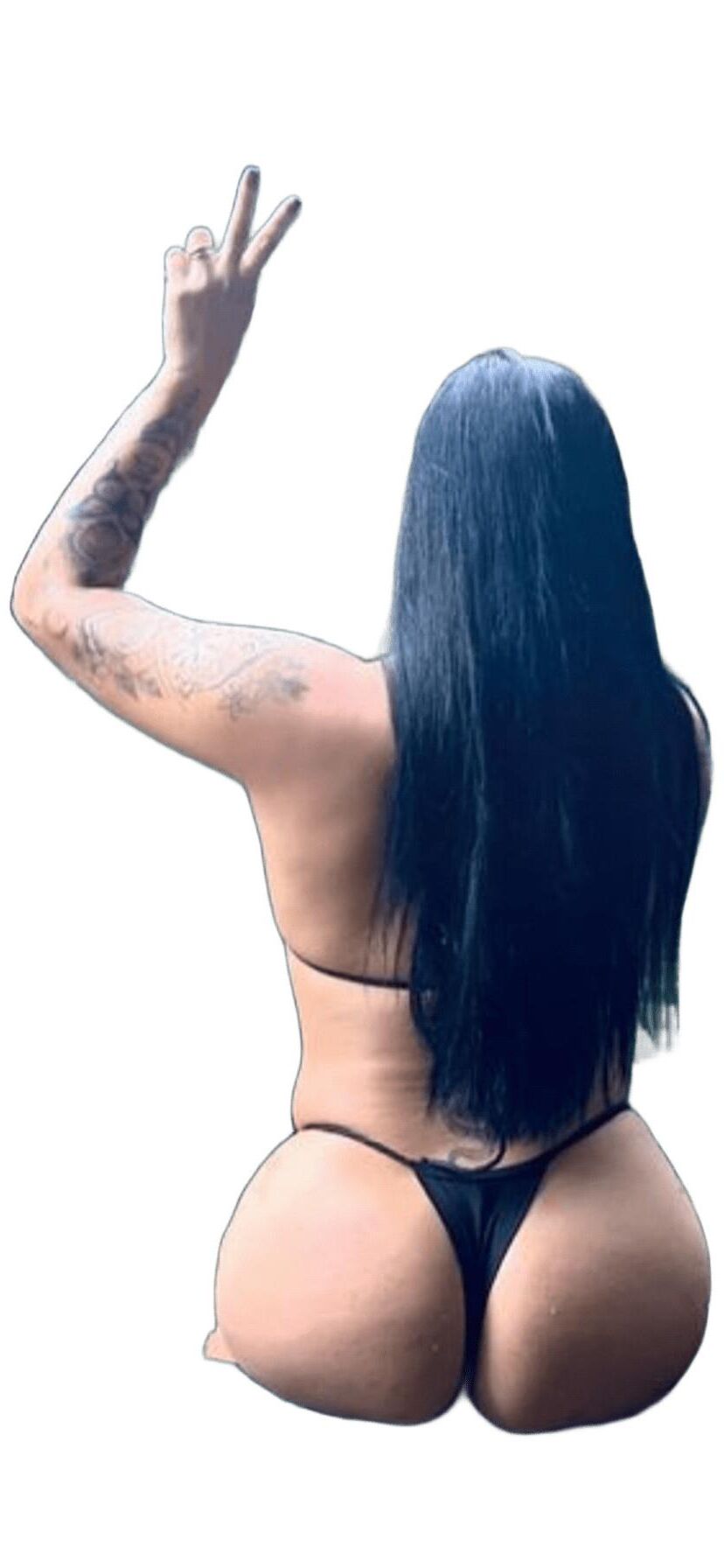 Latina lindas pegatinas grandes de trasero