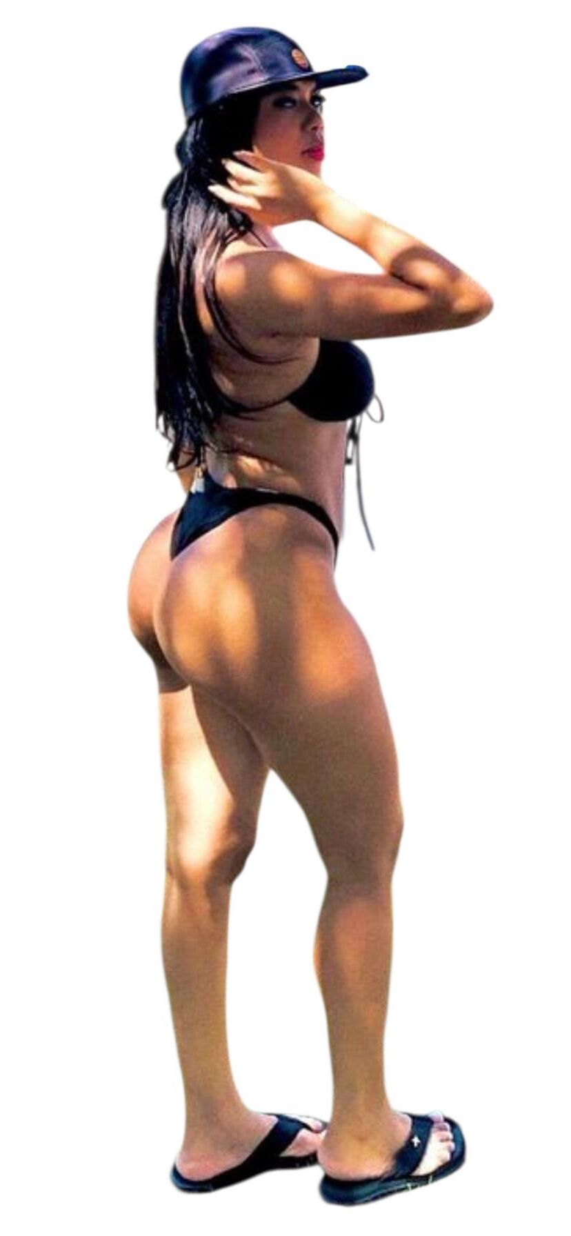 Latina lindas pegatinas grandes de trasero