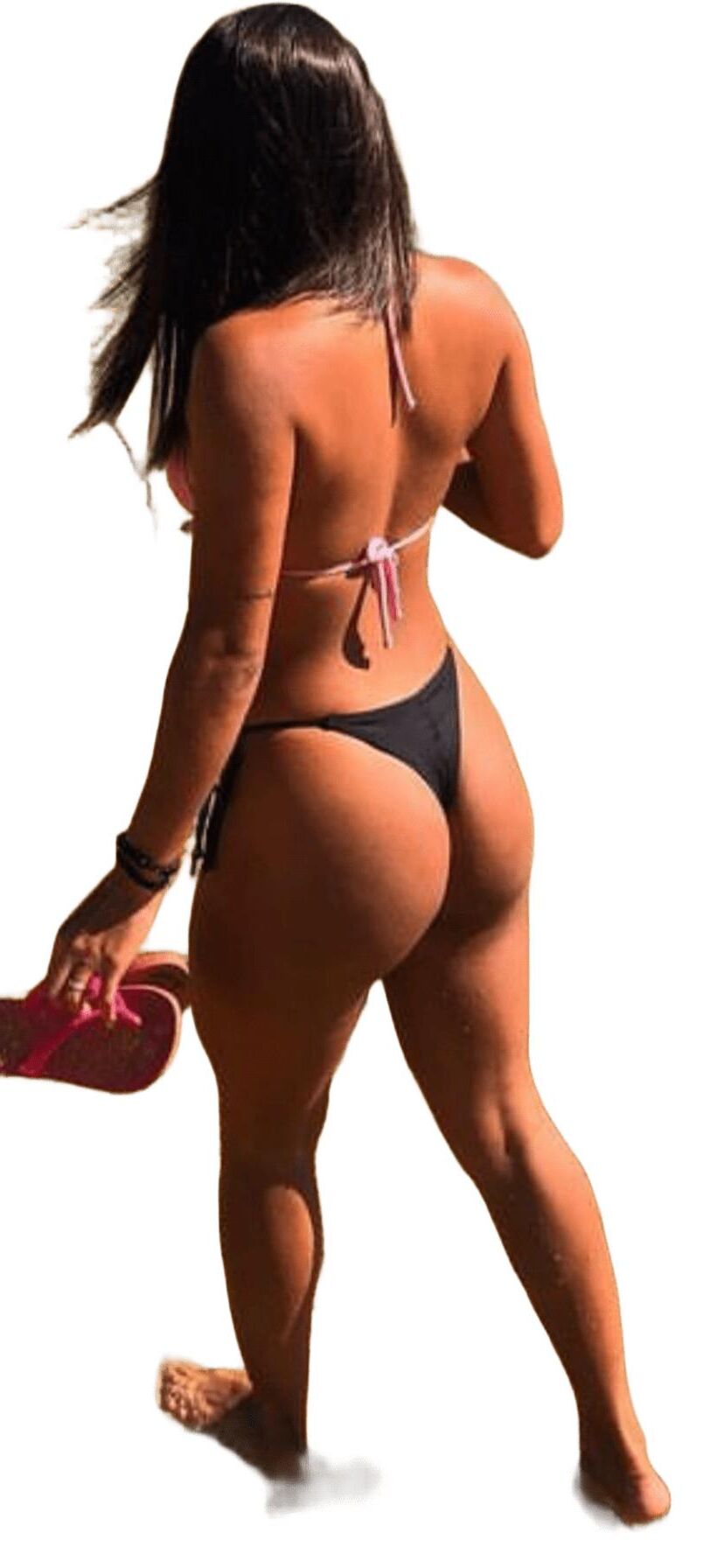 Latina Cute Big Butt Stickers 