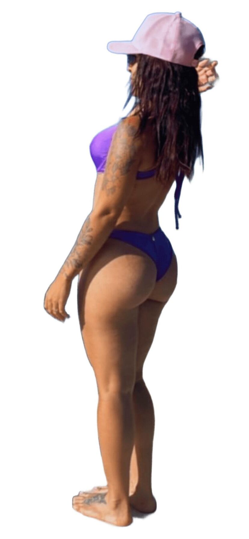 Latina lindas pegatinas grandes de trasero