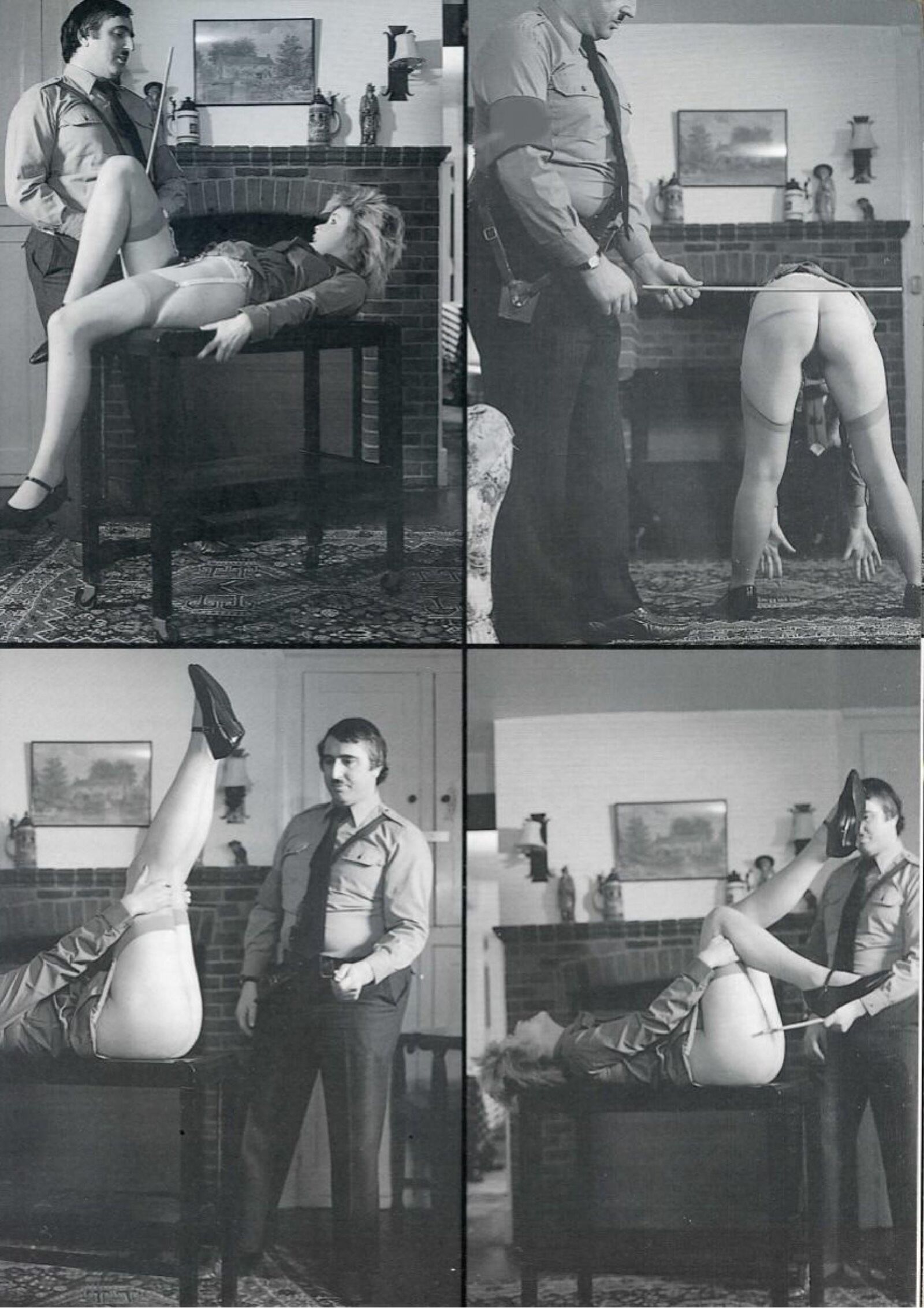 Problema de chicas de uniformes de nalgadas de nalgadas retro (completa)