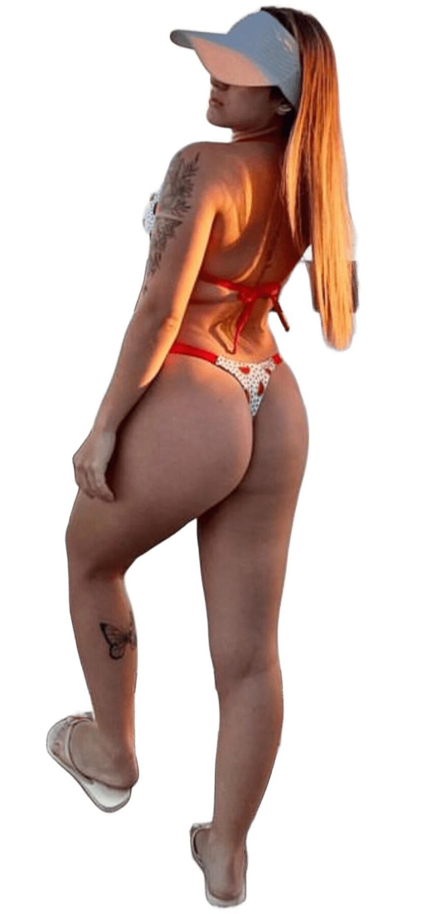 Latina lindas pegatinas grandes de trasero