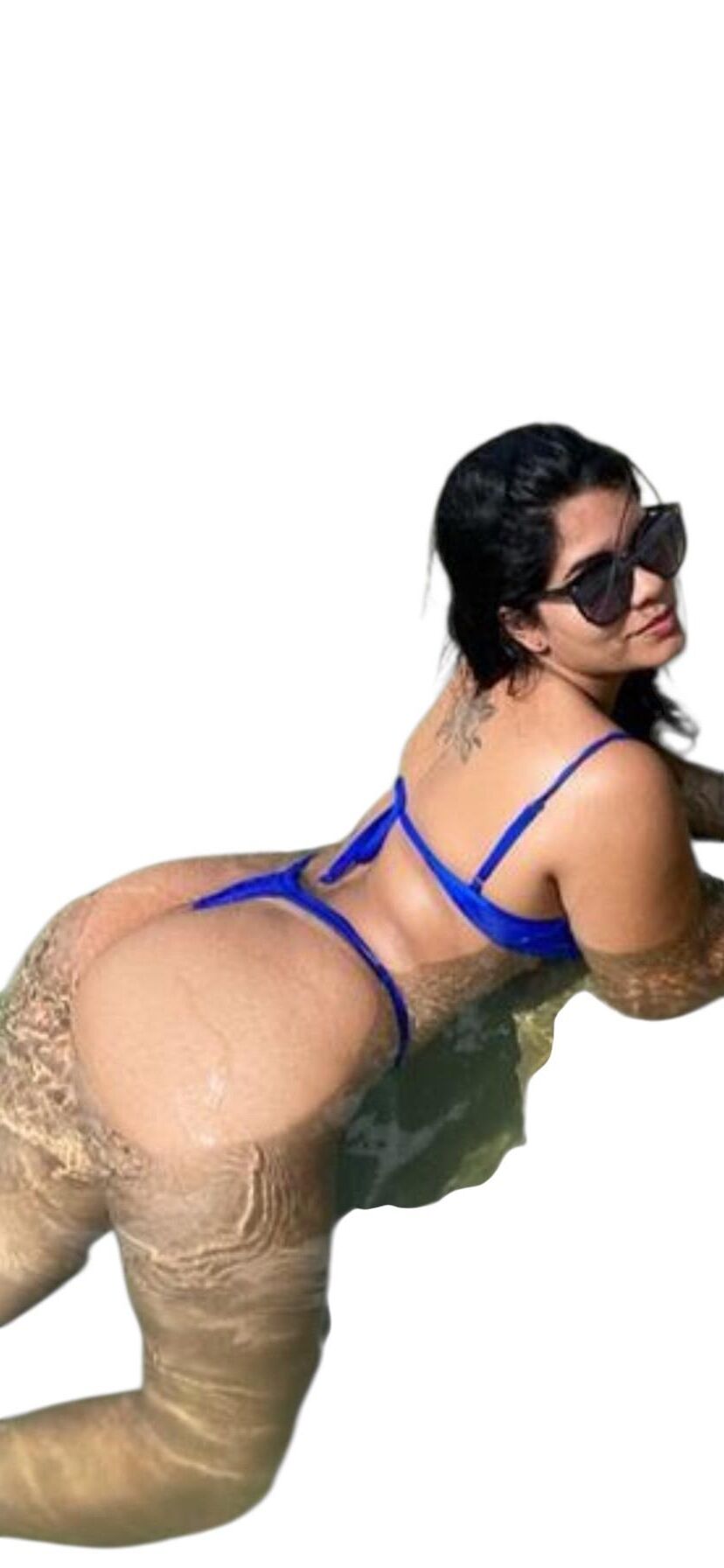 Latina lindas pegatinas grandes de trasero