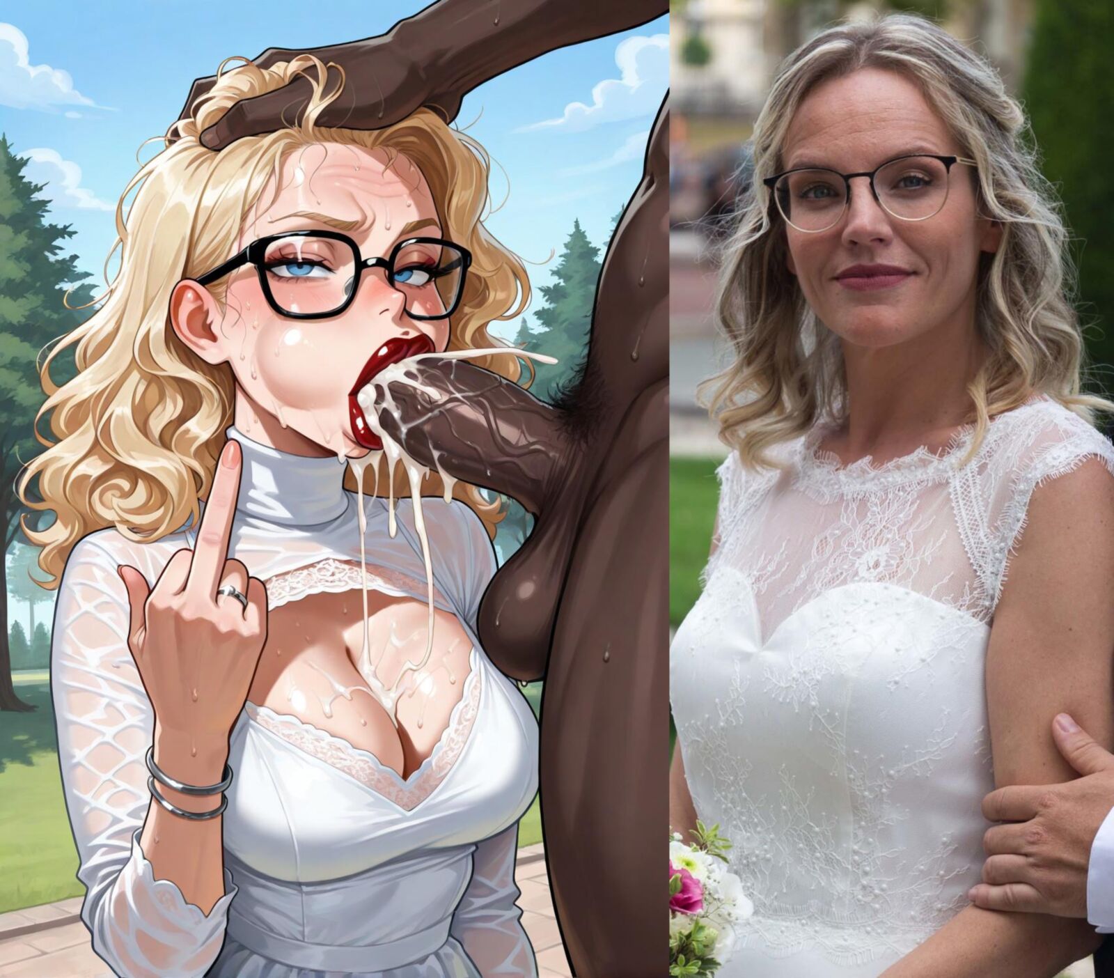 Melanie interracial Hentai