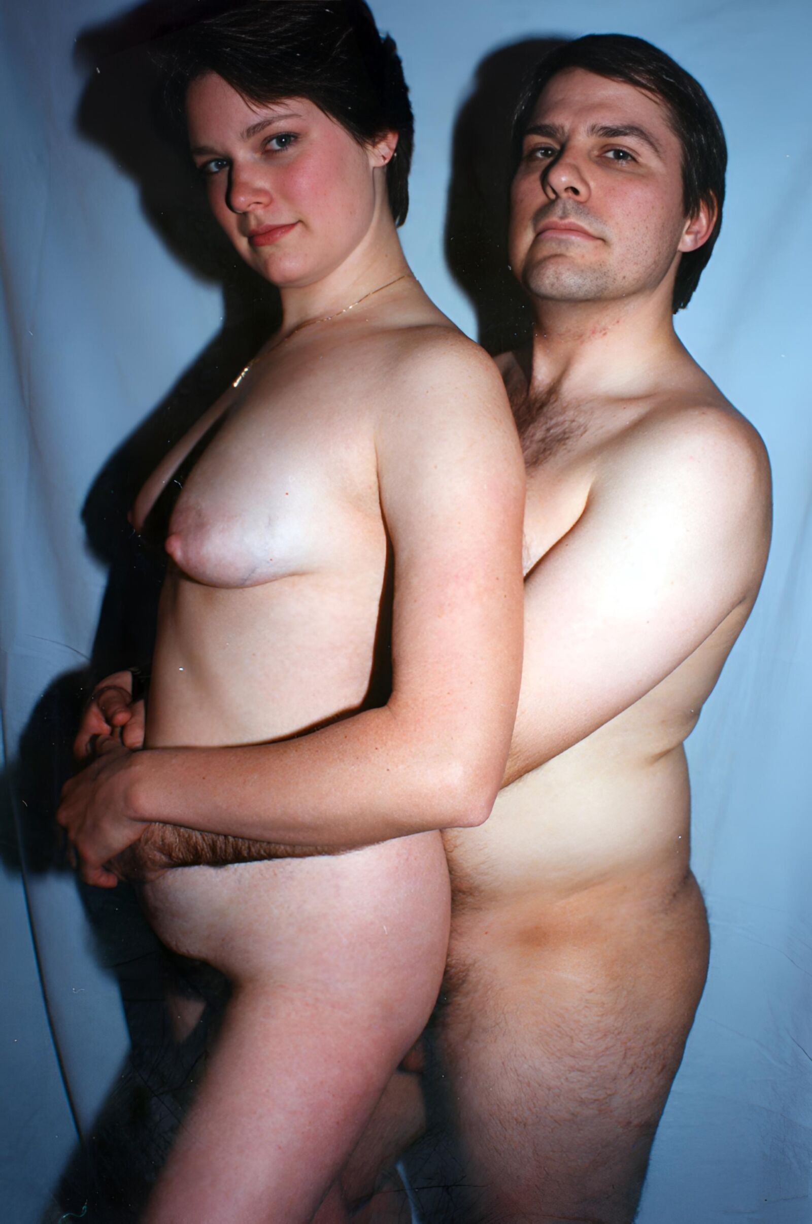 Polaroides de nosotros desnudos