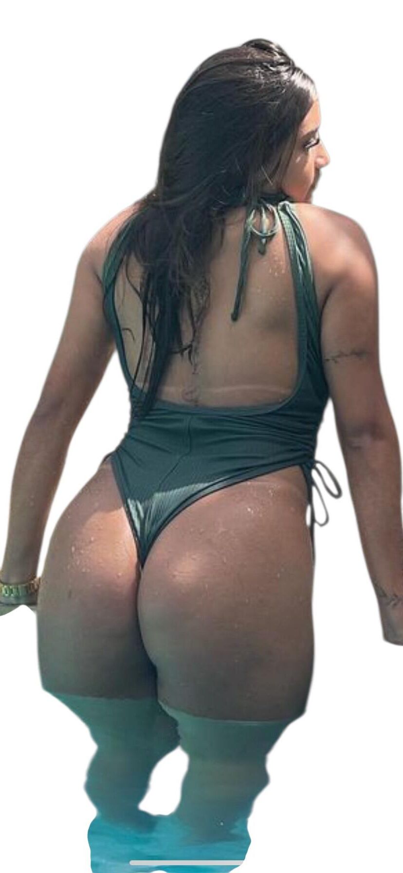 Latina lindas pegatinas grandes de trasero