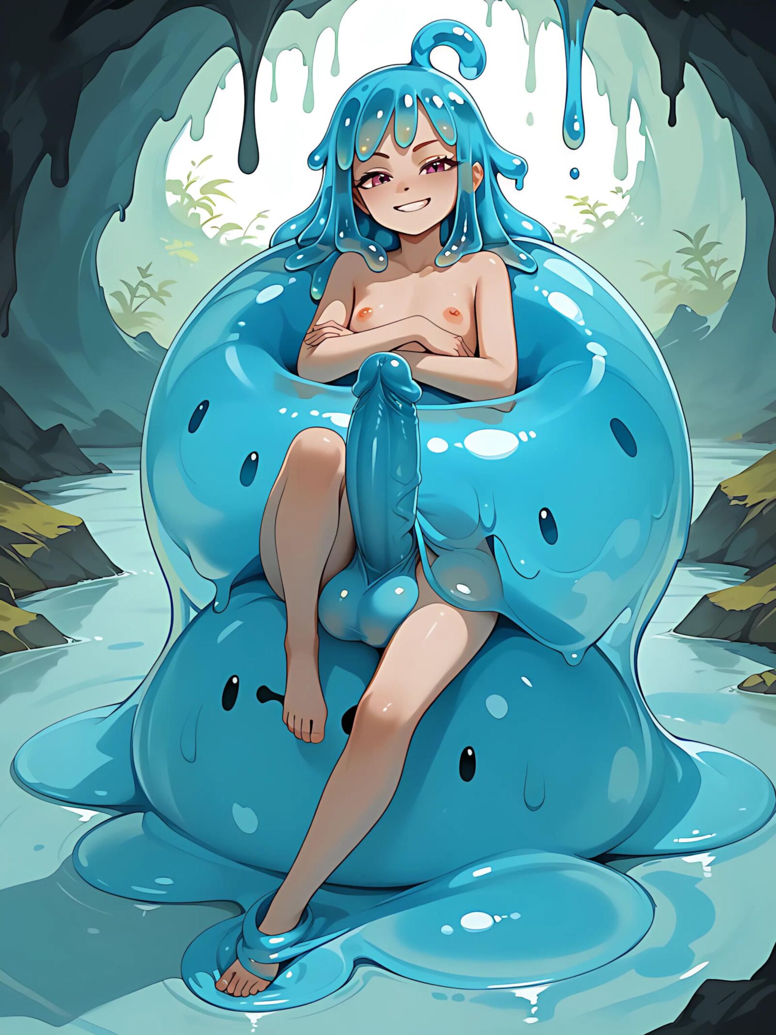 Slime futanari