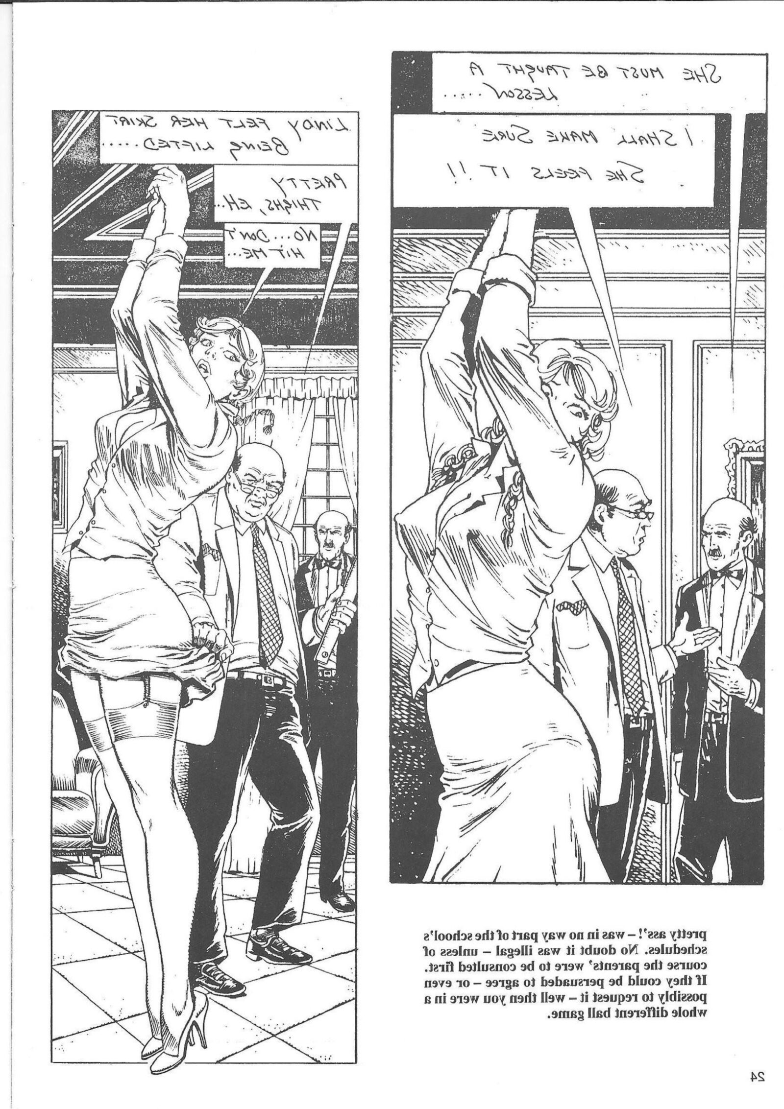 Retro Spanking Uniform Girls Problem (vollständig)