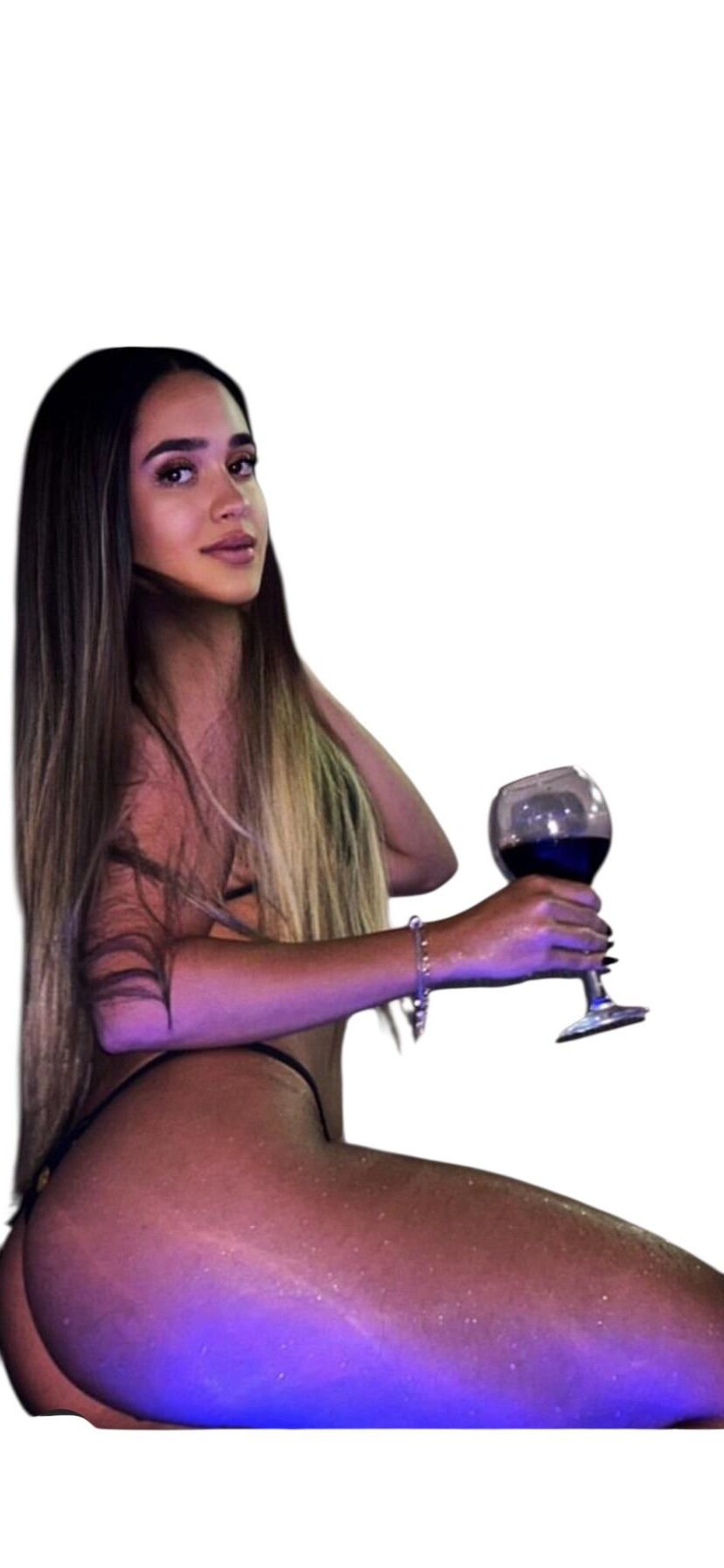 Latina lindas pegatinas grandes de trasero