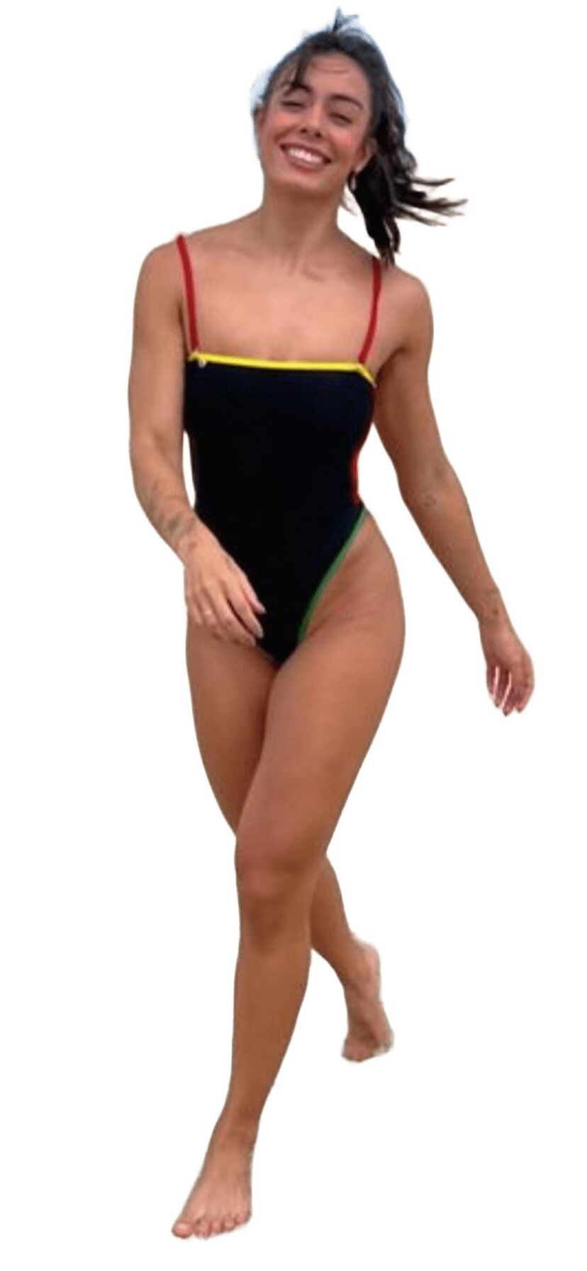 Latina lindas pegatinas grandes de trasero