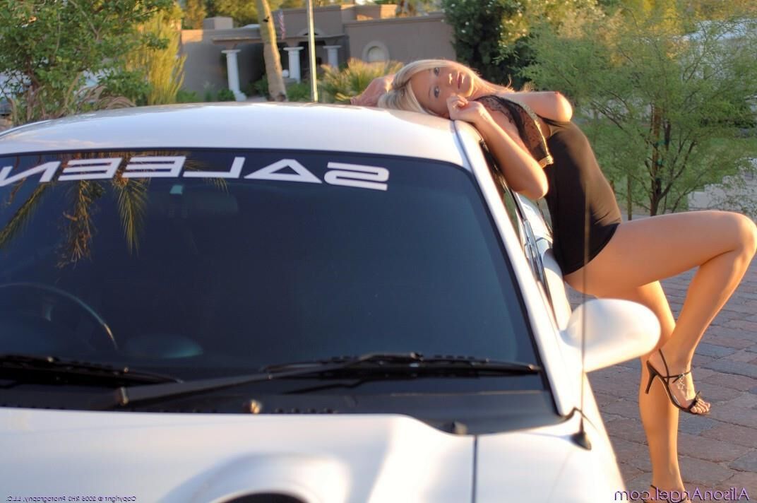 Alison Angel la nouvelle voiture