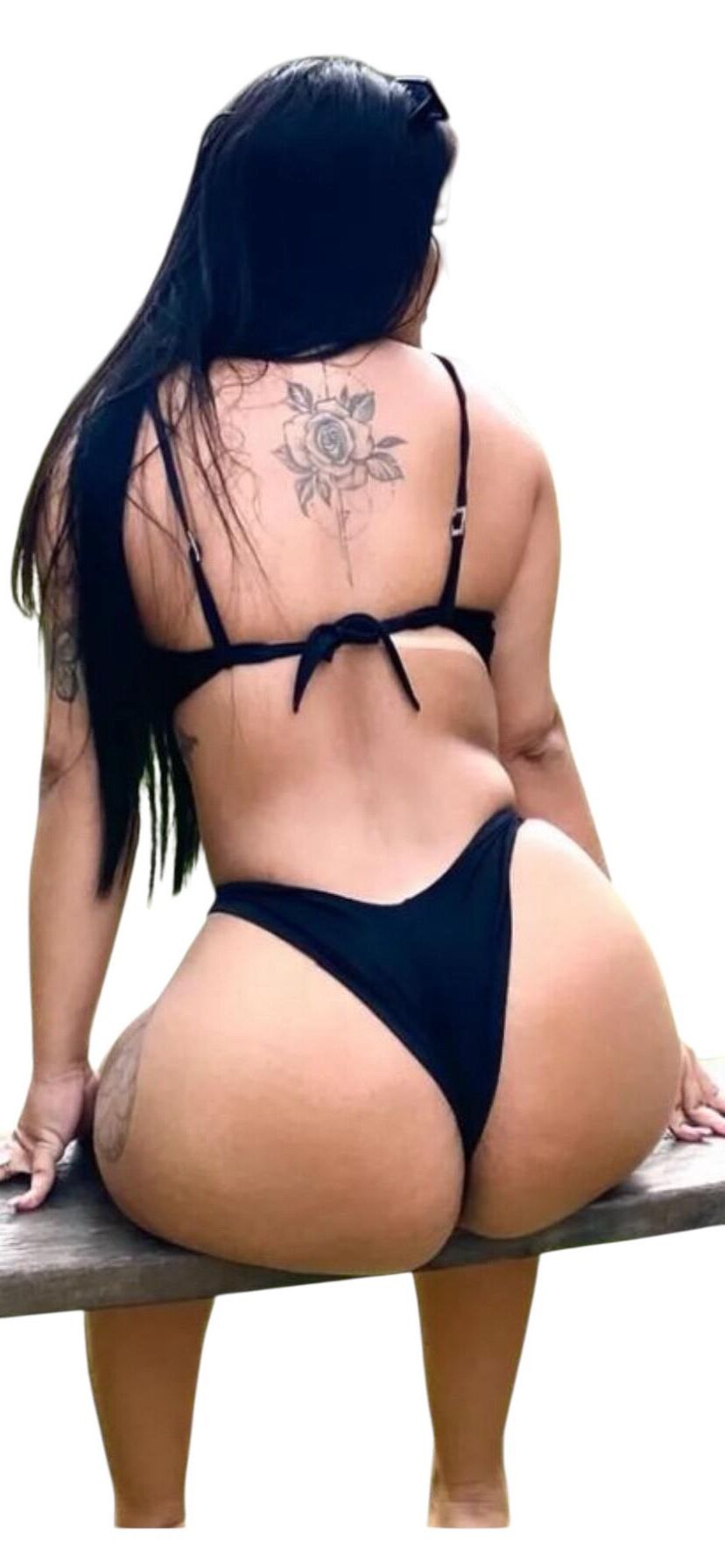 Latina lindas pegatinas grandes de trasero