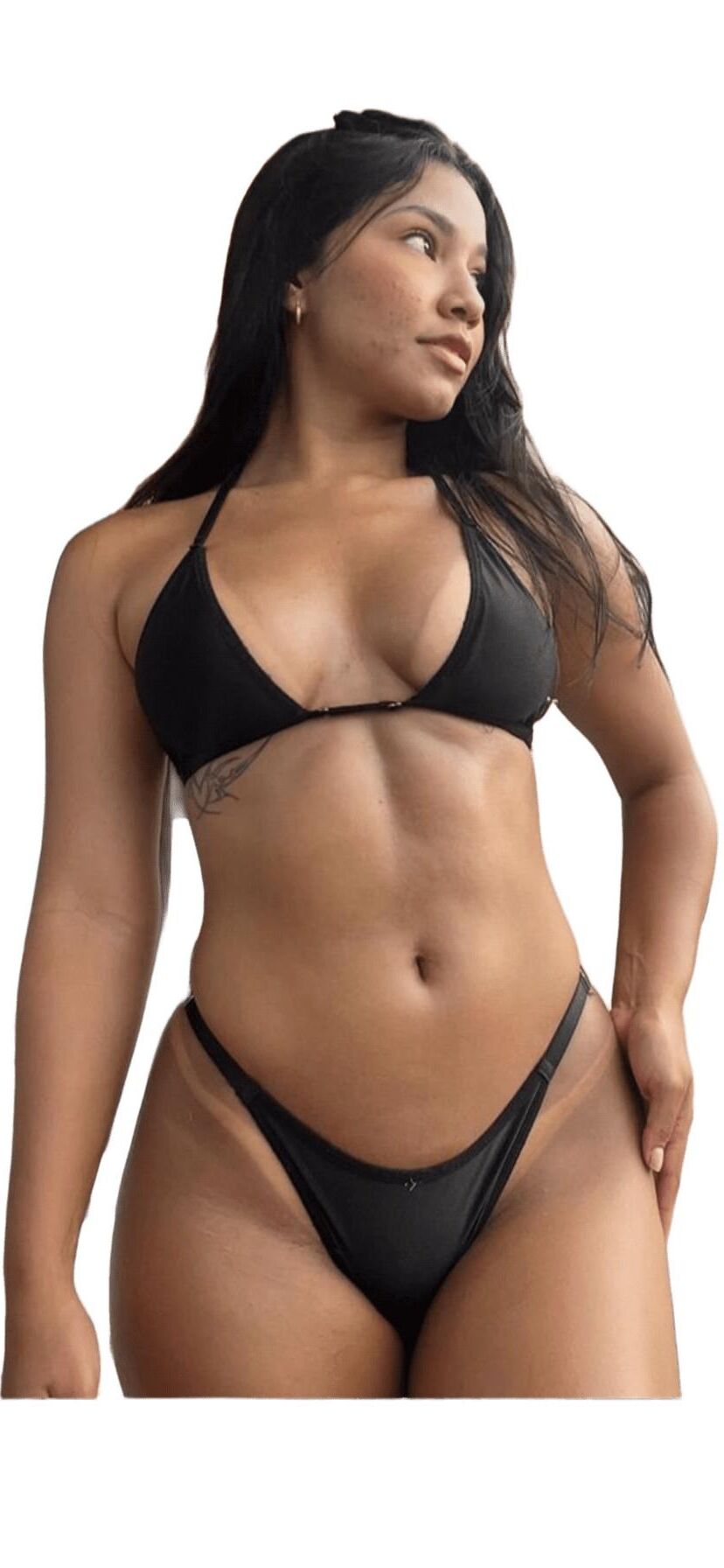 Latina lindas pegatinas grandes de trasero