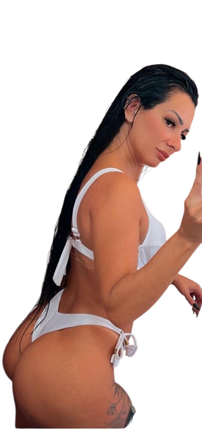 Latina lindas pegatinas grandes de trasero