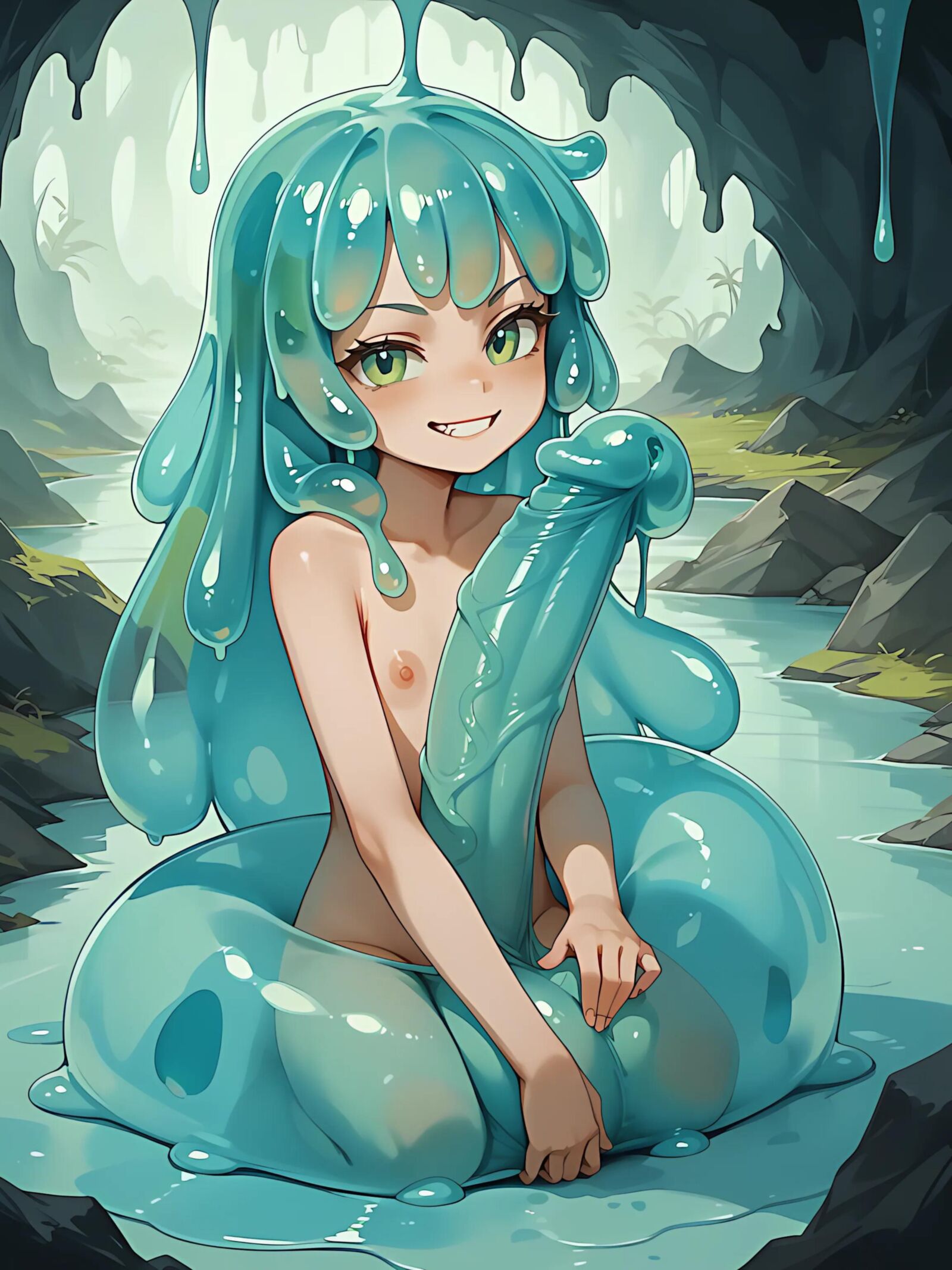Slime futanari