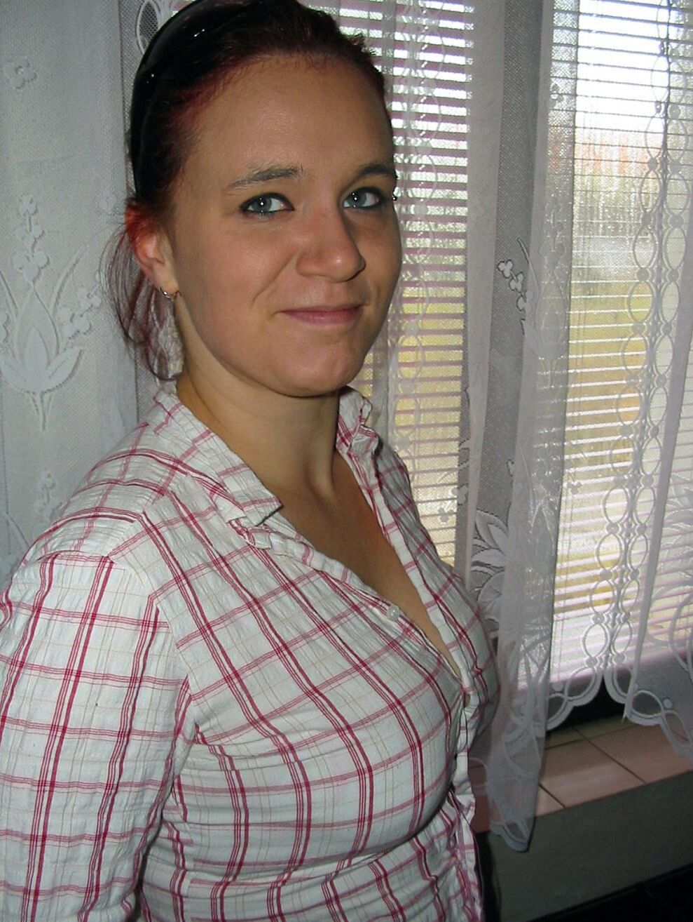 Wife taking off all clothes