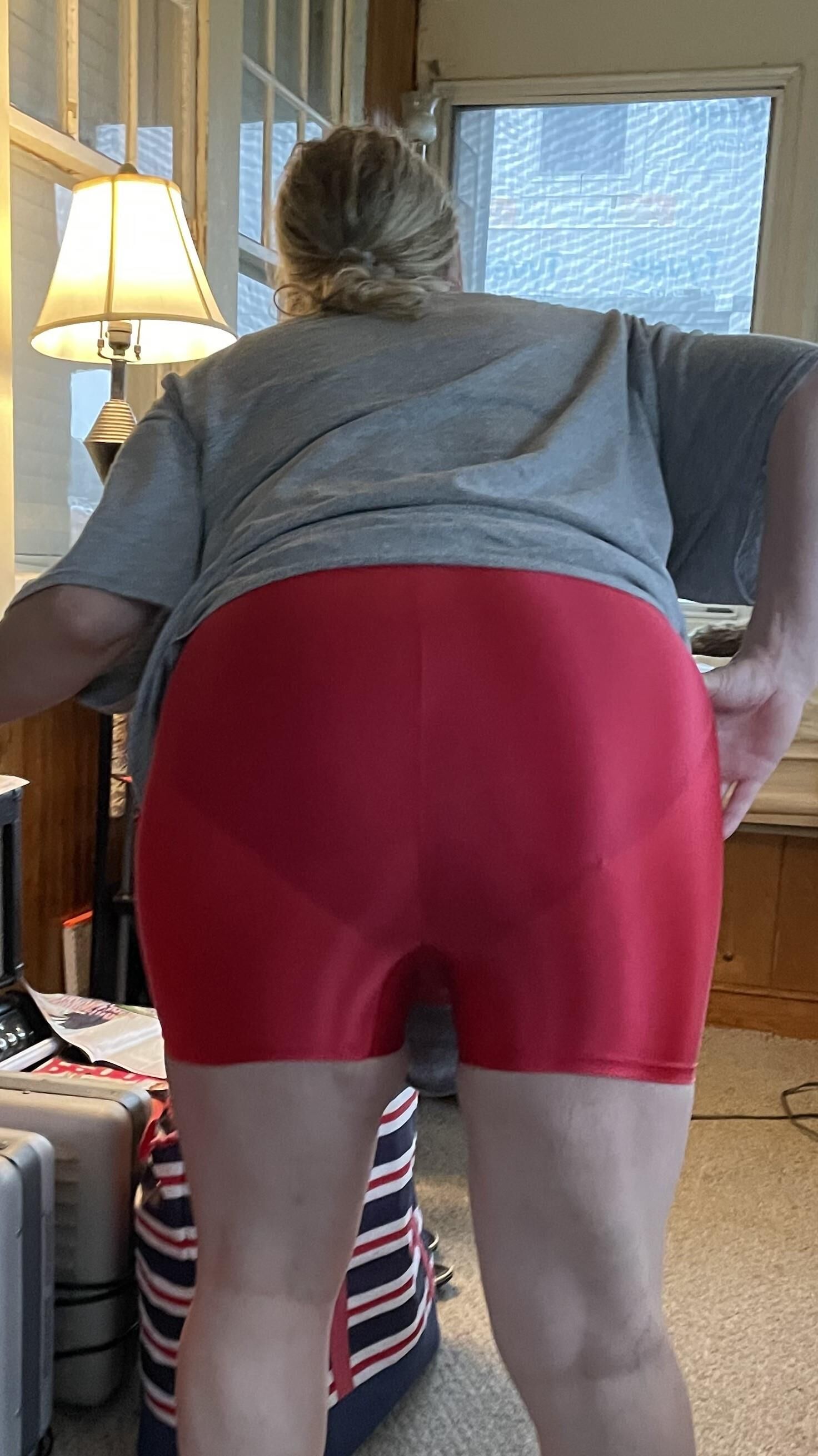 Calças de ioga de spandex