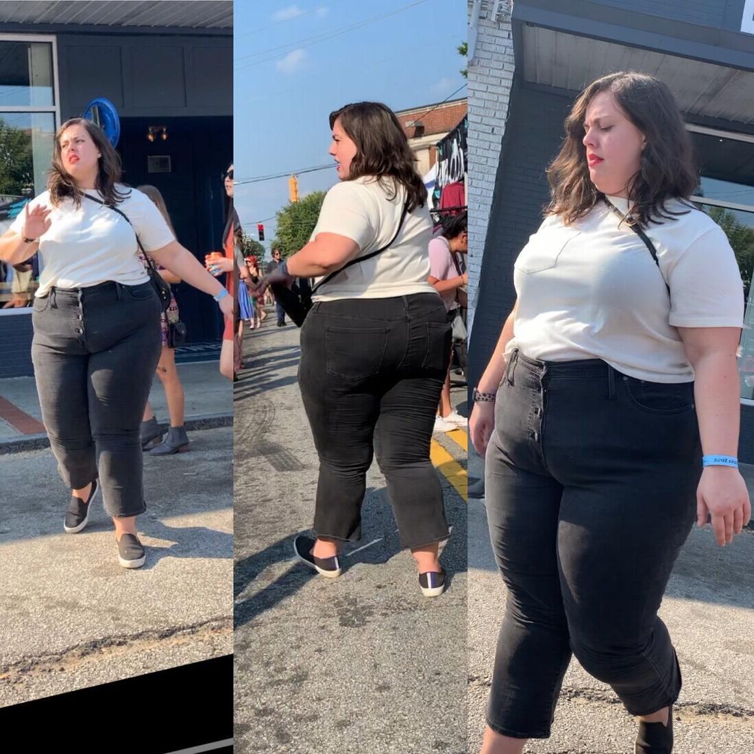 Jeans et pantalons serrés candides